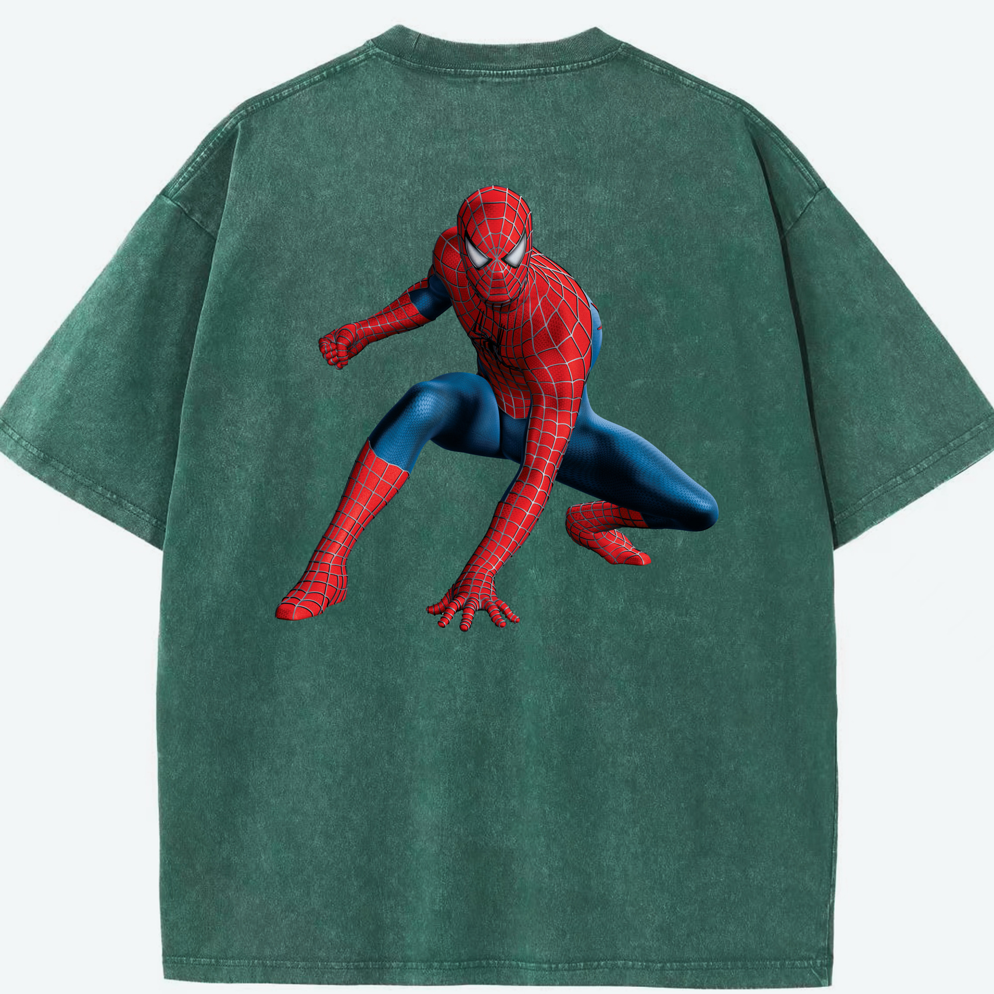 （画像用） アベンジャーズ The Avengers 綿100% ヴィンテージ風 半袖Tシャツ（背面プリント）